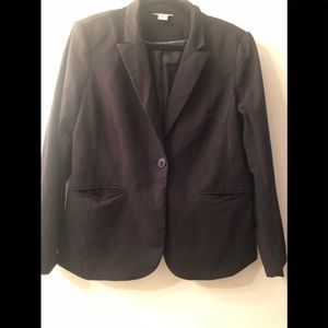 Liz Claiborne blazer Size 14 color black